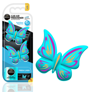 BUTTERFLY Fresh Linen - zapach samochodowy AROMA CAR
