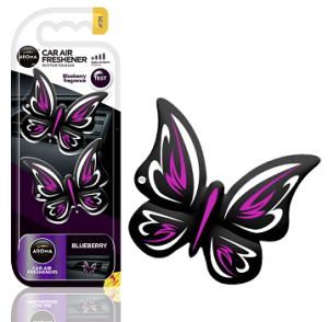 BUTTERFLY Blueberry - zapach samochodowy AROMA CAR