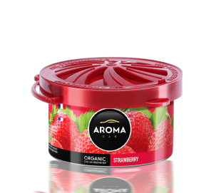 Organic AROMA CAR Strawberry - Zapach samochodowy