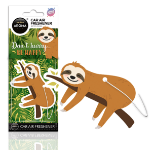 SLOTH Animals AROMA CAR - zapach samochodowy LENIWIEC