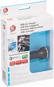 Ładowarka samochodowa USB 2.1+ USB QC - ALL RIDE CONNECT