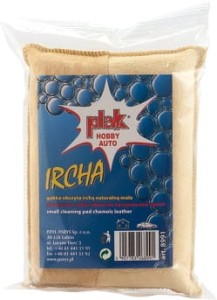 Gąbka obszyta naturalną irchą - mała PLAK 