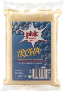 Gąbka obszyta naturalną irchą - duża PLAK 