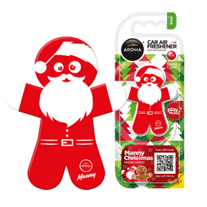 MANNY Santa Claus AROMA CAR - Zapach samochodowy