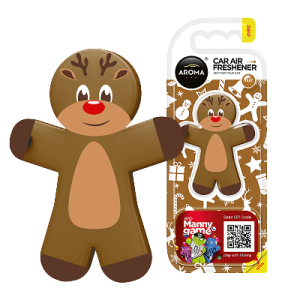 MANNY Reindeer AROMA CAR - Zapach samochodowy