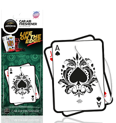 LIFE ON EDGE Black Jack AROMA CAR