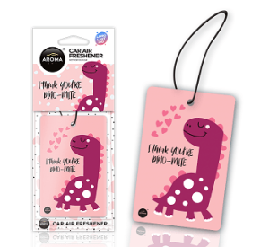 DINOSAUR Love AROMA CAR - Zapach samochodowy DINOZAUR
