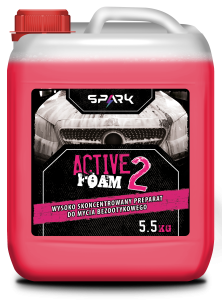 Spark Active Foam 2 - piana aktywna do aut osobowych (do twardej wody) 5,5 kg