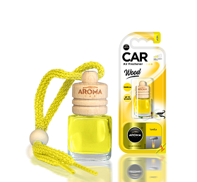 Wood AROMA CAR Vanilla - Pachnąca zawieszka samochodowa