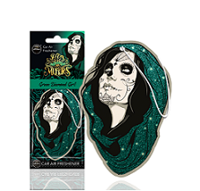 GREEN DIAMOND GIRL Dia De Los Muertos - Zawieszka samochodowa AROMA CAR